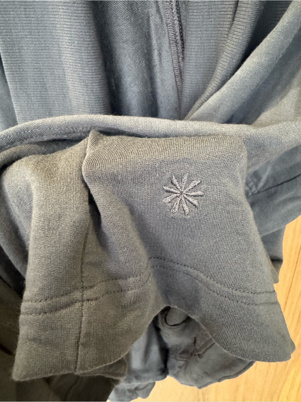 Athleta Charcoal Pranayama Wrap Open-Front  Cardigan - Picture 6 of 6